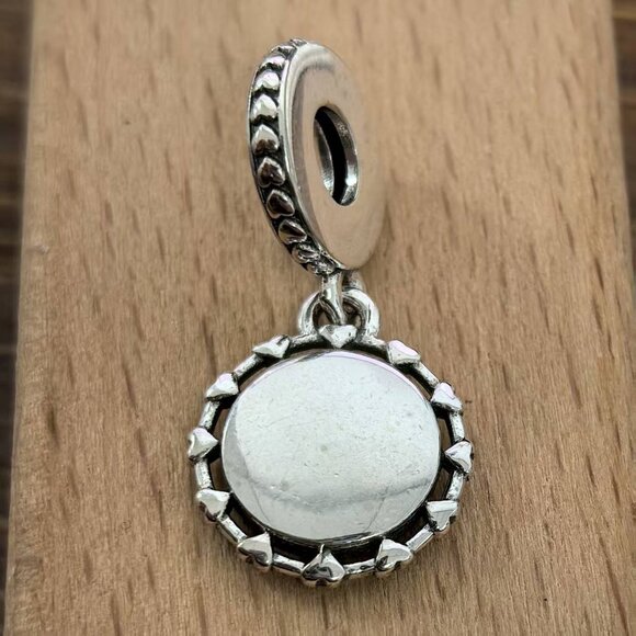 Pandora Schoolteacher Engravable Dangle Charm, S925 Silver Bracelets - Picture 2 of 4